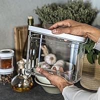 Vista 2 de ZWILLING Fresh & Save CUBE - Organizador de almacenamiento, 6.6 ft, 2 cuartos de galón, organizadores y almacenamiento de despensa, plástico