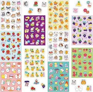 Amazon.com : Harloon 1200 Pcs Scented Stickers for Kids Scratch and ...