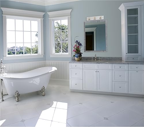 Miniatura 2 de Westinghouse 6640600 - Vanidad de barra de baño, 3 luces, cromado