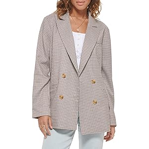 Levi's Women's Wool Blend Double Breasted Blazer