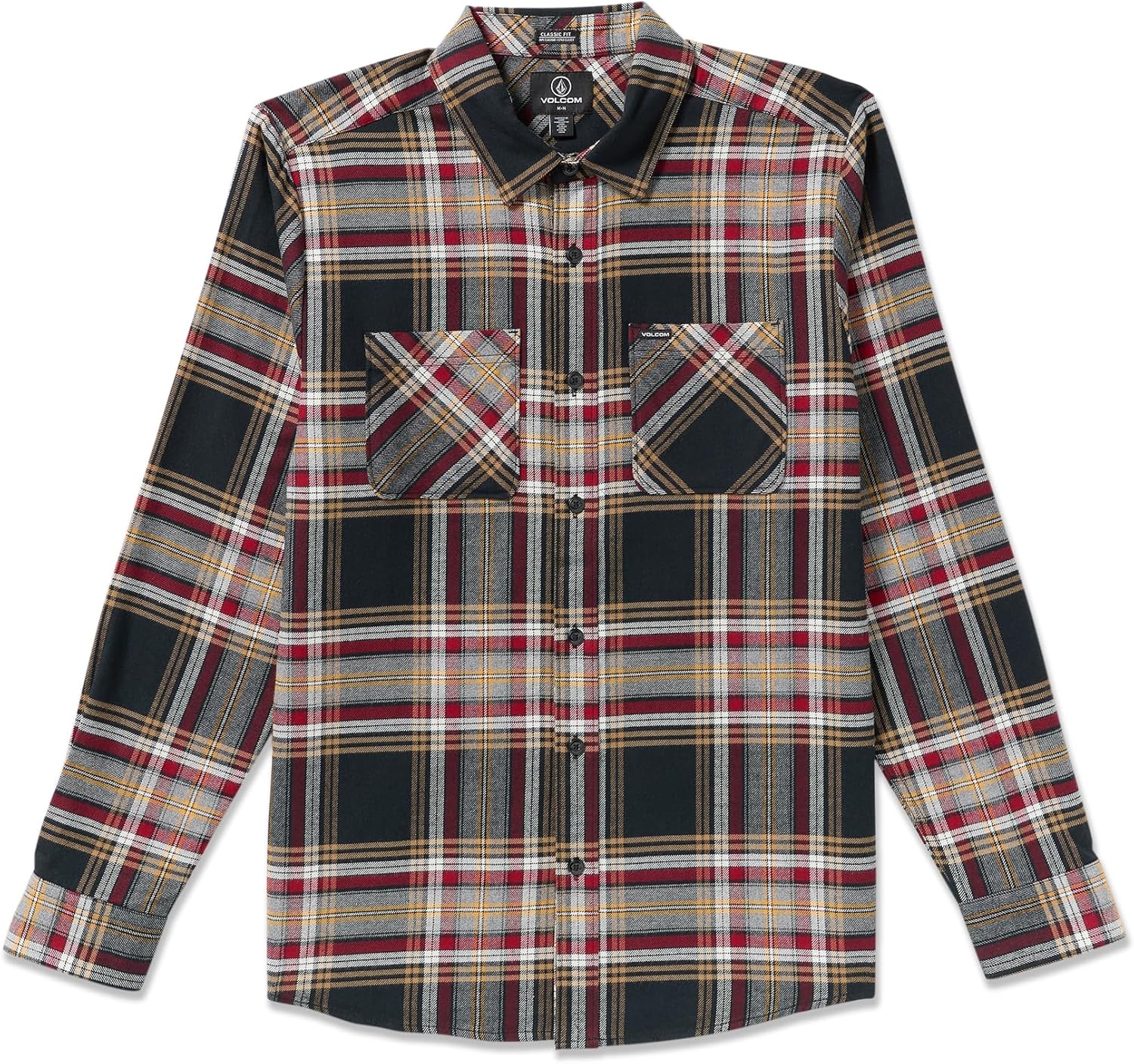 Volcom Mens Nerastone Long Sleeve Flannel Shirt - Image 6