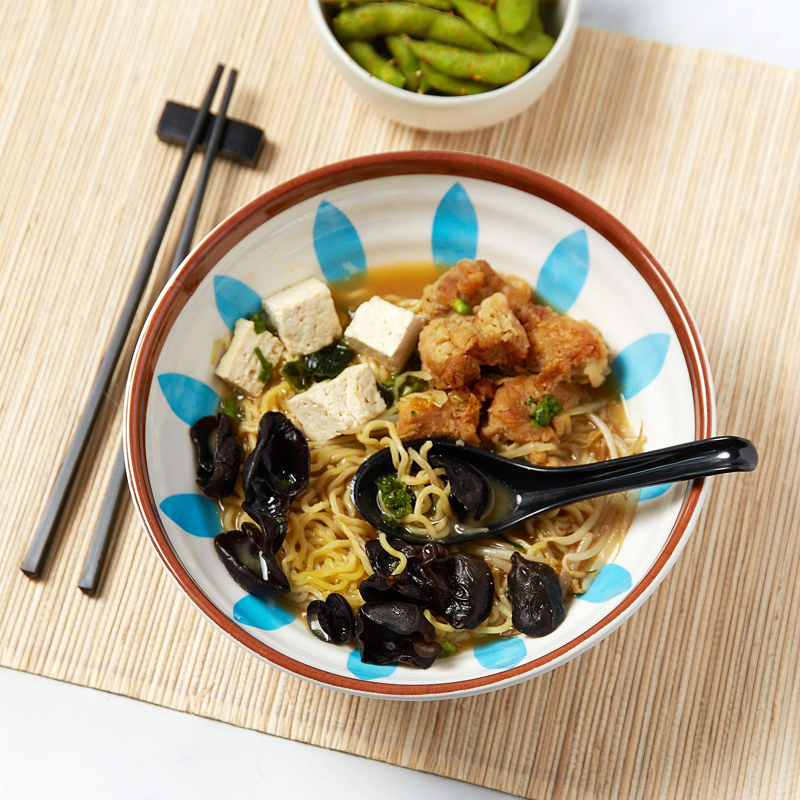 Buy Nytana Japanese Style Large Ramen Bowl Set 60 Oz (10 Piece), 9