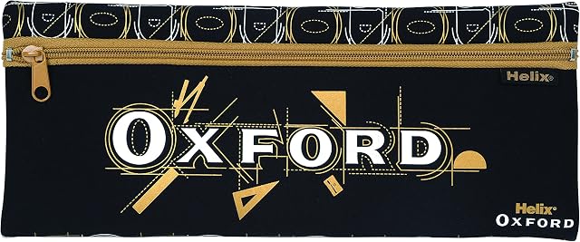 Helix Oxford Large Neoprene Pencil Case (Black)