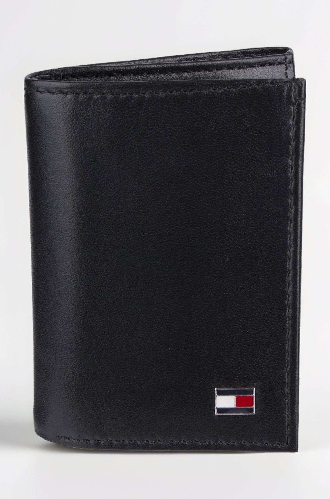 Black Leather Men's Wallet (31TL11X018-001)