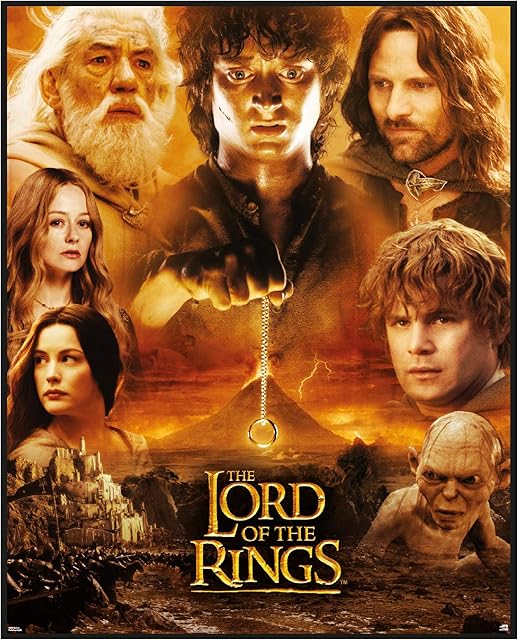 Paladone 1000 Piece Jigsaw Lord of The Rings Puzzle Officially Licensed Merchandise | Amazon Exclusive