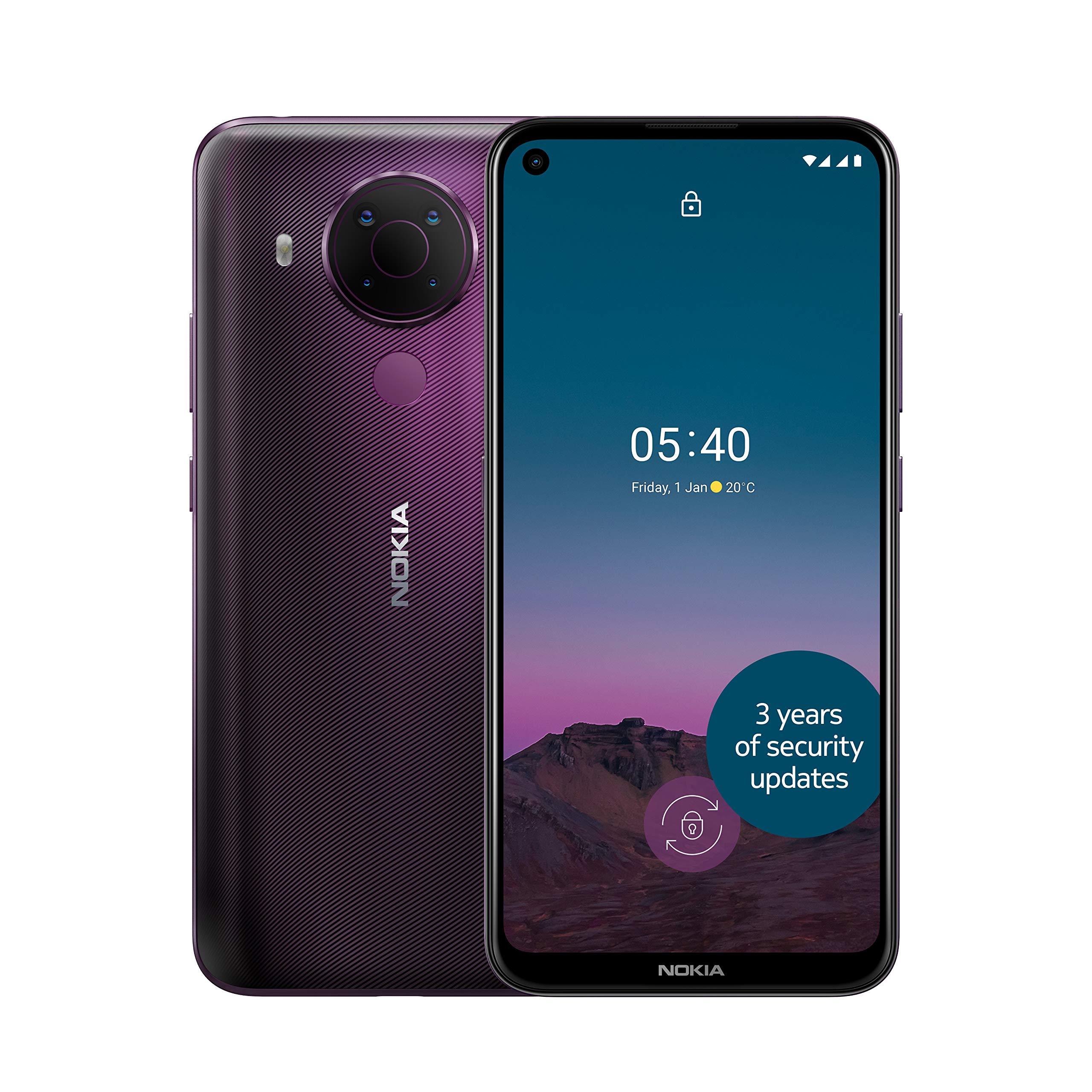 Nokia 5.4 Dual-SIM 64GB ROM + 4GB RAM (GSM Only | No CDMA) Factory 