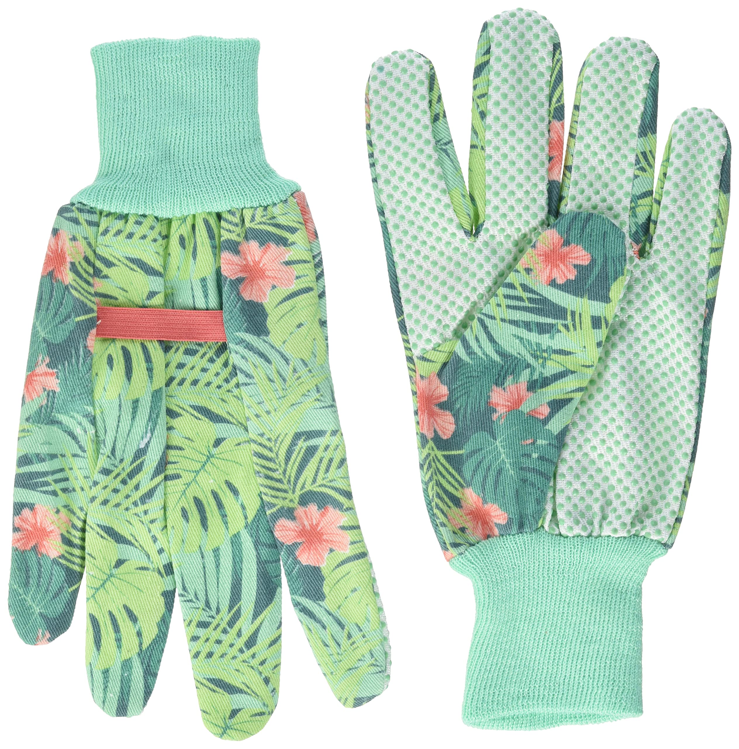 Spontex Gloves Thumb Green Size M/L, M/L