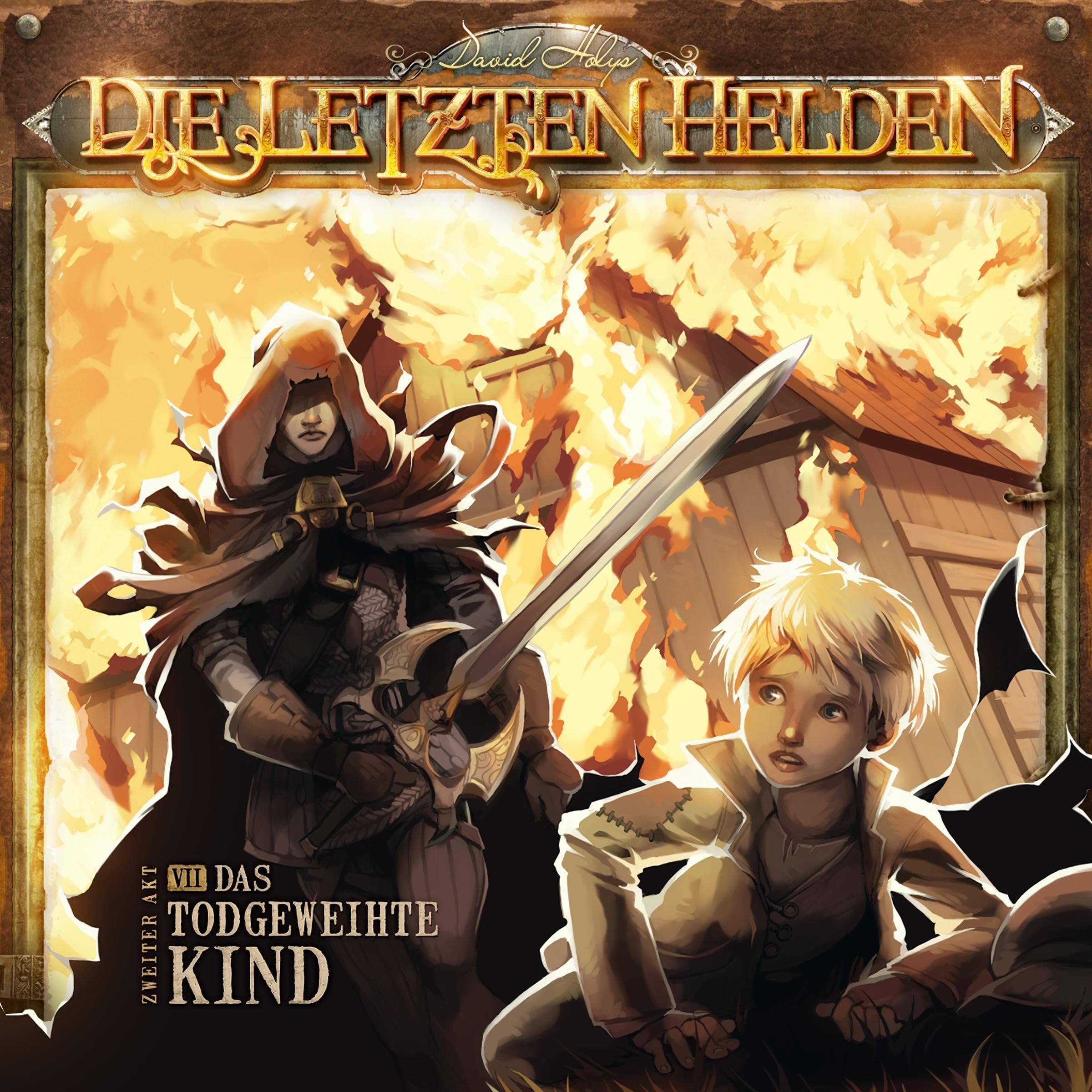 Cover art for Das todgeweihte Kind: Die Letzten Helden - Band 7