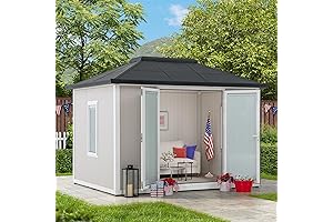 10'x12.6' Studio Shed: Your Outdoor Haven for Work, Play, and More