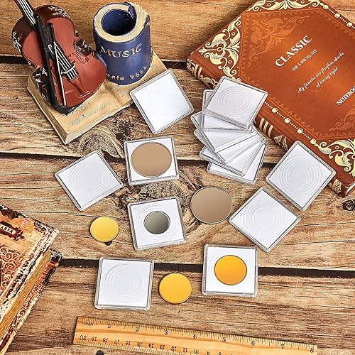 Miniatura 7 de Soporte para monedas de acrílico plateado de 2 x 2 pulgadas, soporte para monedas de medio dólar de 2 x 2 pulgadas, para coleccionistas, fundas para
