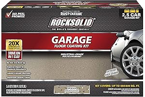 Rock Solid Rustoleum Garage Floor Coating Kit