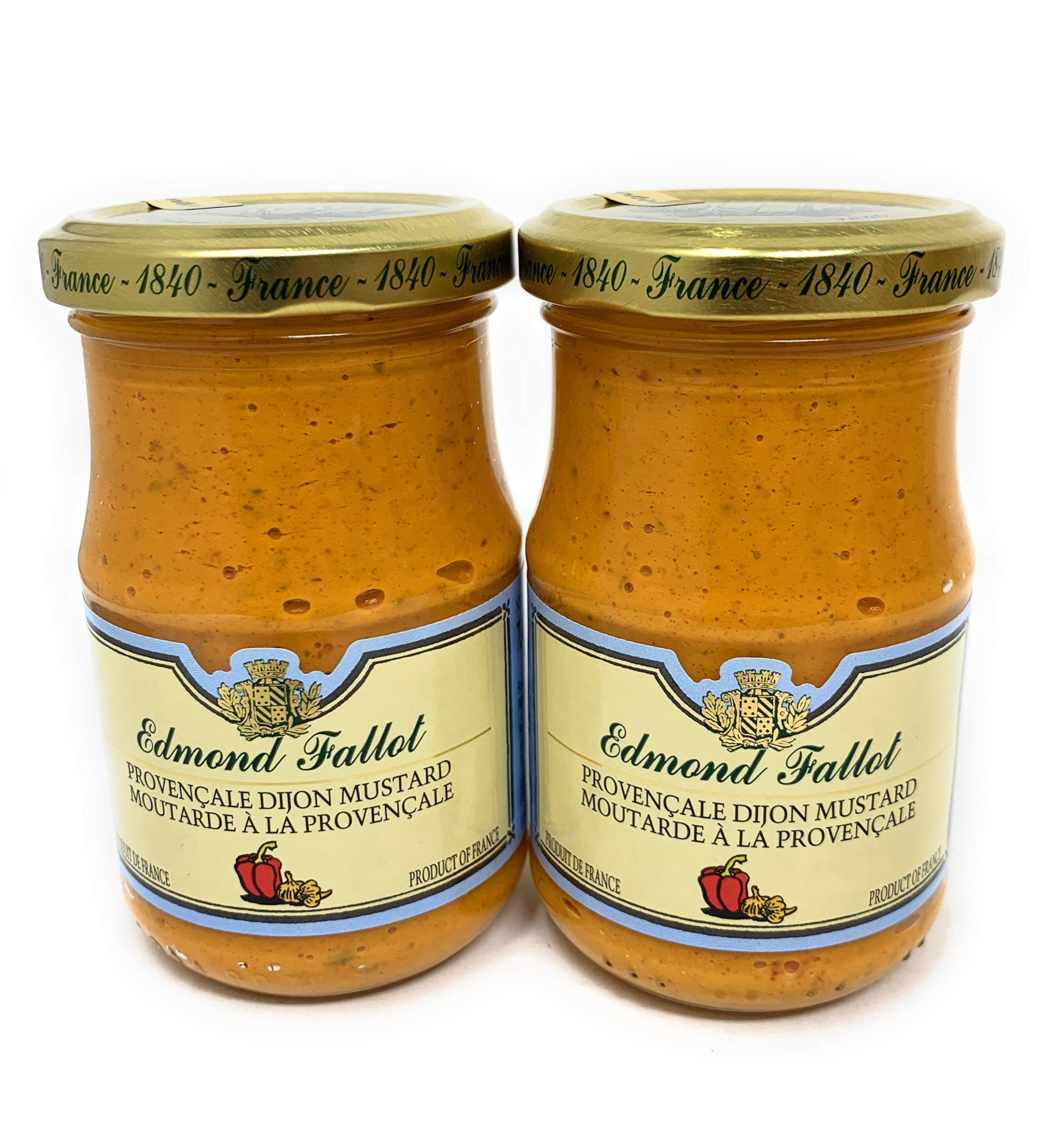Edmond FallotMustards (Provencale Dijon Mustard, 2 Pack)