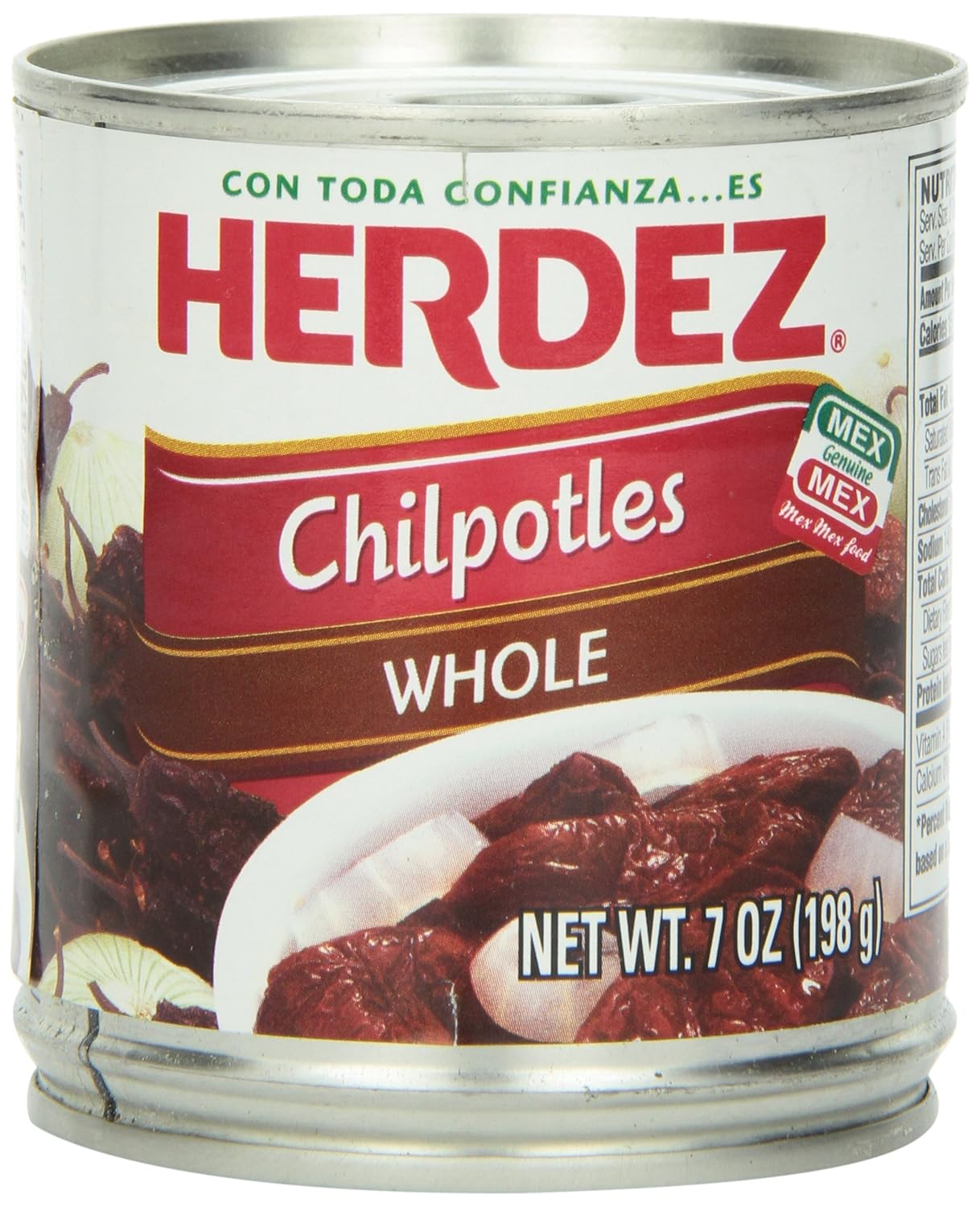 Herdez Peppers, Chipotle, 7-ounces (Pack of24)