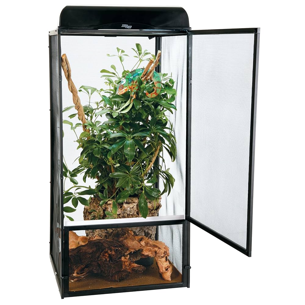 Amazon.com : Zoo Med ReptiBreeze Open Air Screen Cage, Large