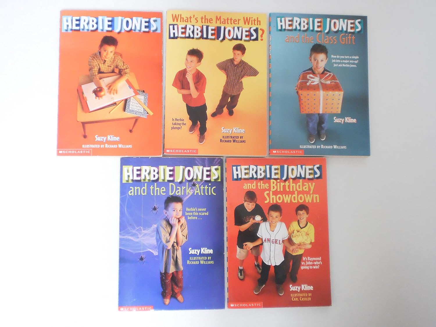 Herbie Jones Set of 5 Books Suzy Kline Books