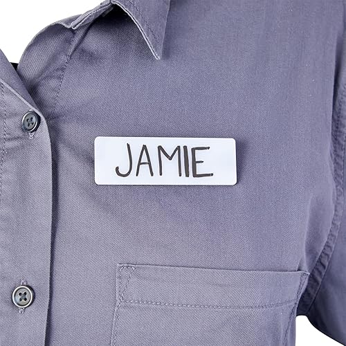 Miniatura 3 de Juvale Paquete de 15 insignias de identificación de empleados, etiquetas de identificación de empleados, etiquetas de personal personalizadas para