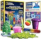 National Geographic Amazing Chemistry Set - Chemistry Kit with 100+ Science Experiments Including Crystal Growing and Reactions, Science Kit for Kids, STEM Gift for Boys and Girls (Amazon Exclusive)