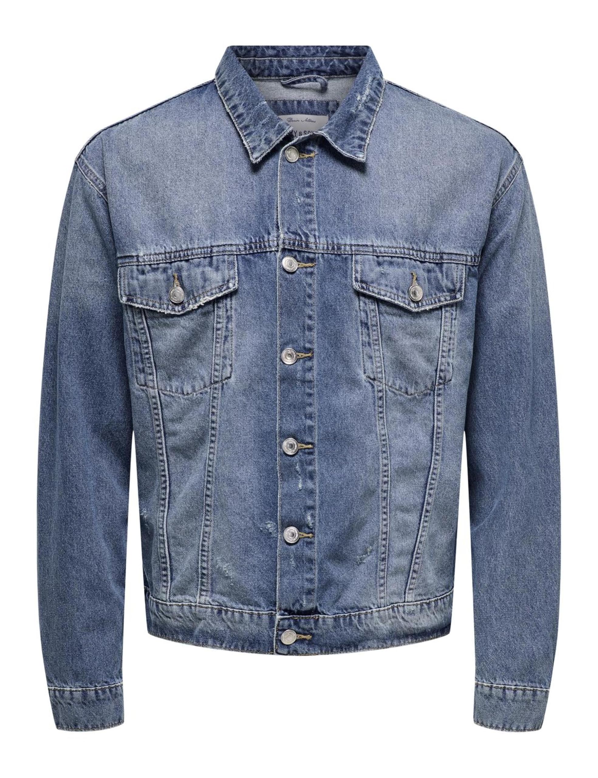 Only & Sons Onsjust Box Tai Dnm Jacket Giacca di jeans Uomo