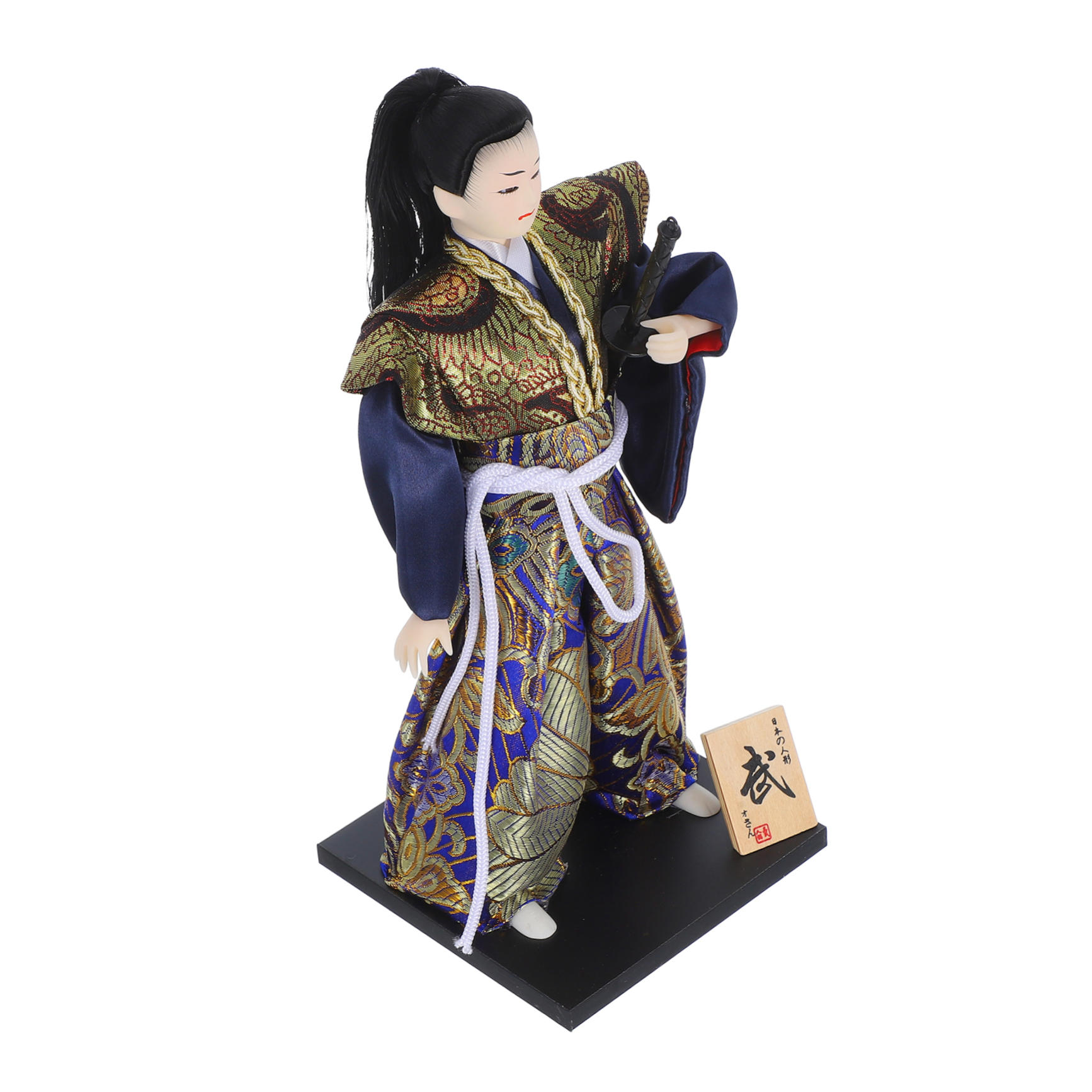 Figura de Samurai Japonés Tradicional 30 cm miniatura 7