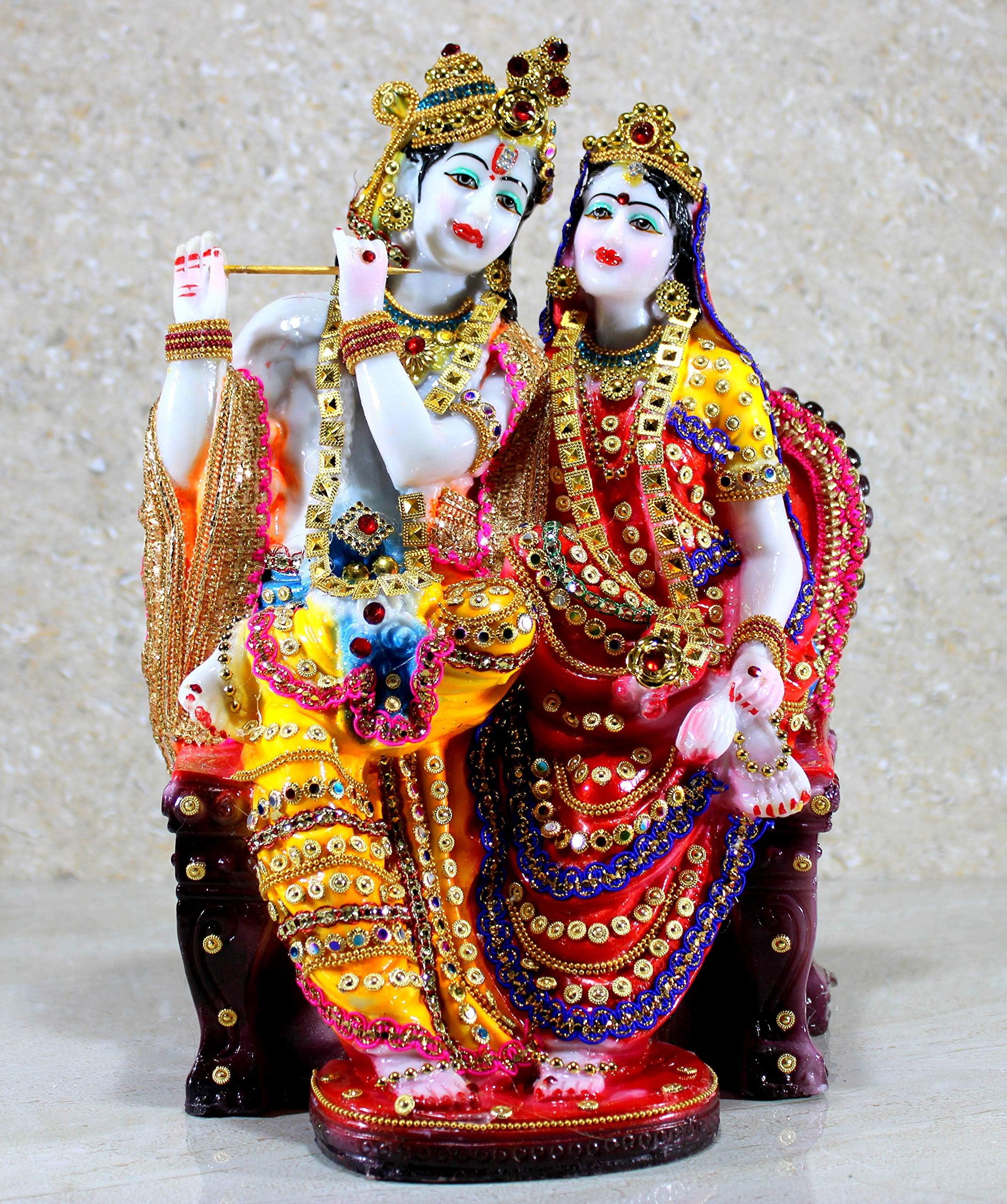 ESPLANADE - Radha Krishna Kishan Murti Idol Statue Sculpture