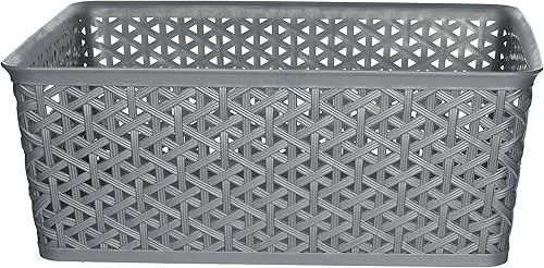 Miniatura 7 de Whitmor Bolsa de resina grande, turquesa