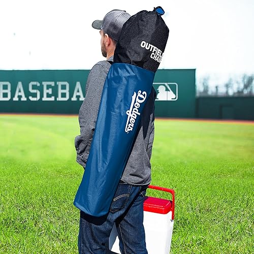 Miniatura 8 de Equip Outfield Sports - Silla plegable para fanáticos de Los Angeles Dodgers