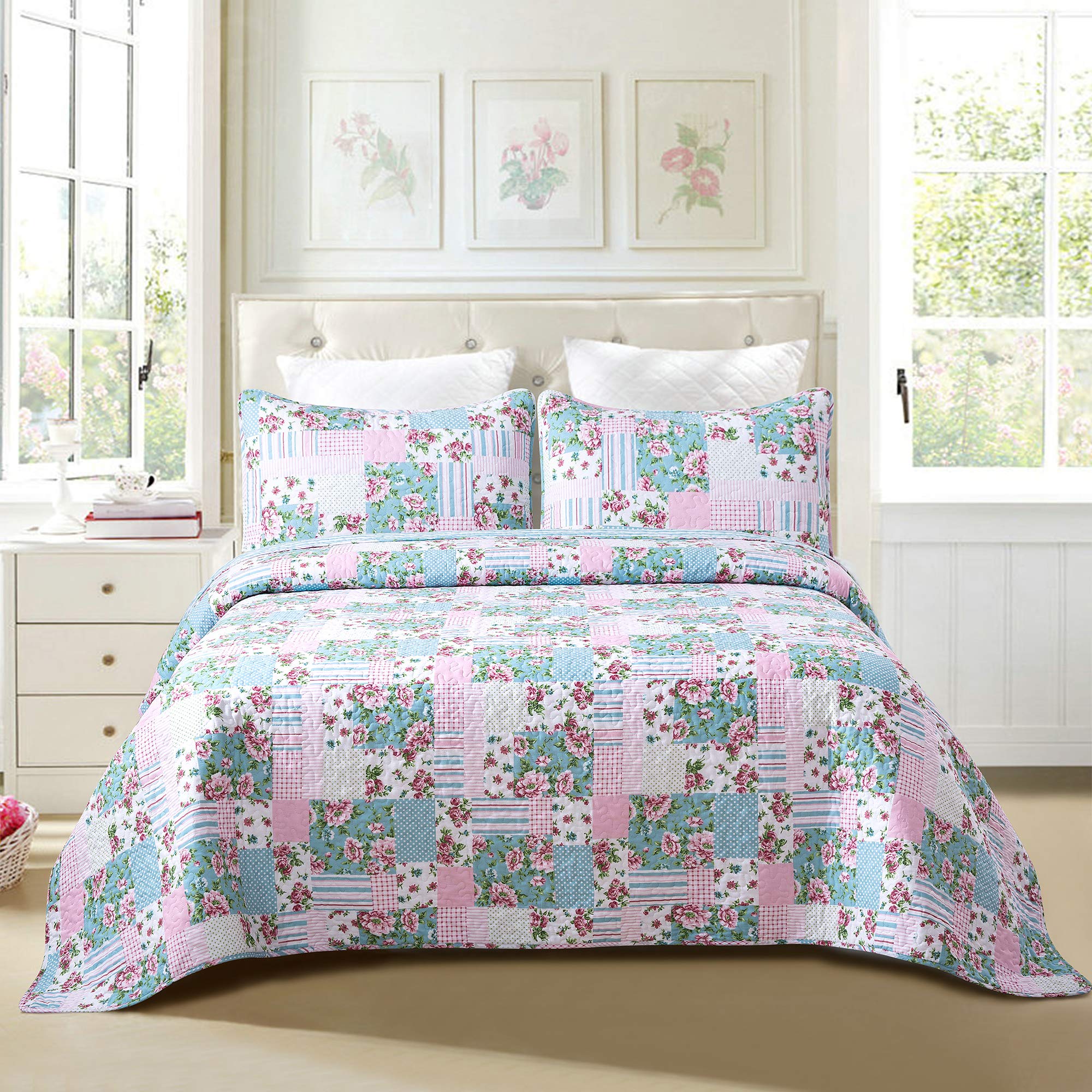 Embroidery Work Flower Beds EMBROIDERY & ORIGAMI