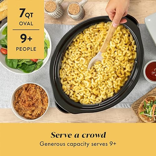 Miniatura 3 de Crock-Pot Cook & Carry - Olla de cocción lenta programable de 6 cuartos de galón con temporizador digital de acero inoxidable (CPSCVC60LL-S) paquete