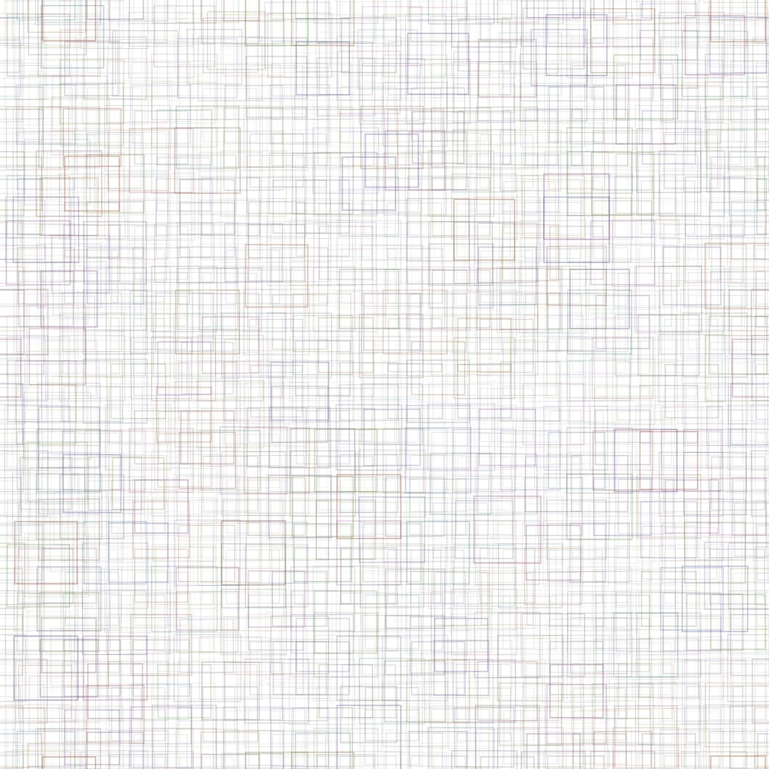 Walls By Me Peel and Stick White Geometric Basic Removable Wallpaper 5015-2ft x 4ft (61x122cm)