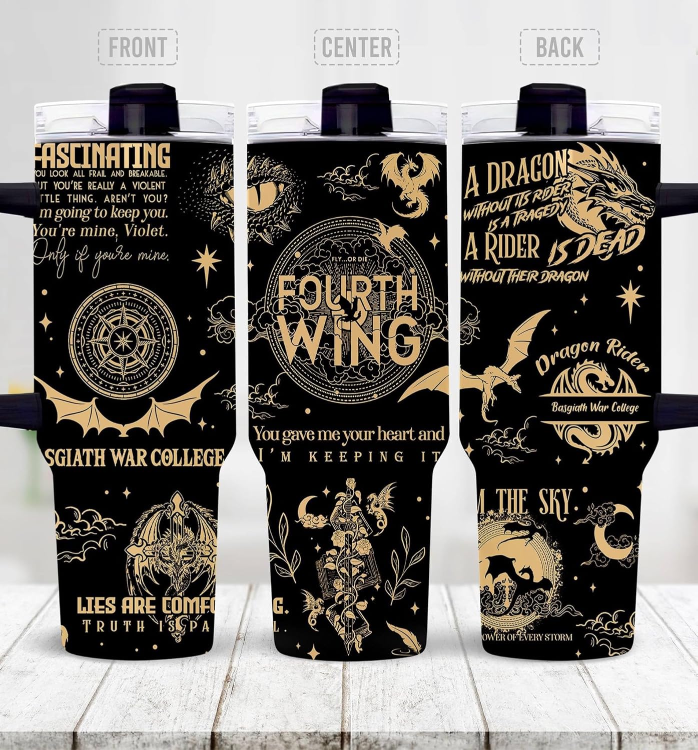 Bookish Gifts - Book Lovers Mugs - Book Themed Gifts for Friends & Besties - 40 oz Tumbler for Christmas - Image 3