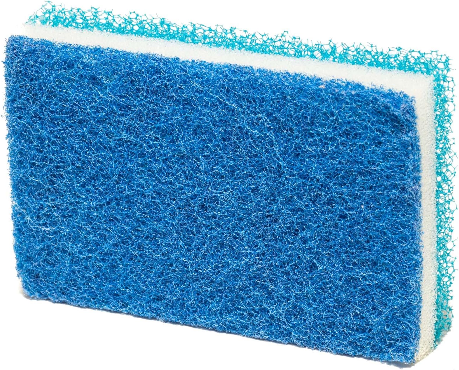 Valiry 24 PCS Kitchen Scrub Sponge Scour and Polish Cloths, Perfect Hostess Gift for Cleaning, Drying and Polishing Scrub Duty Cleaning (Blue)
