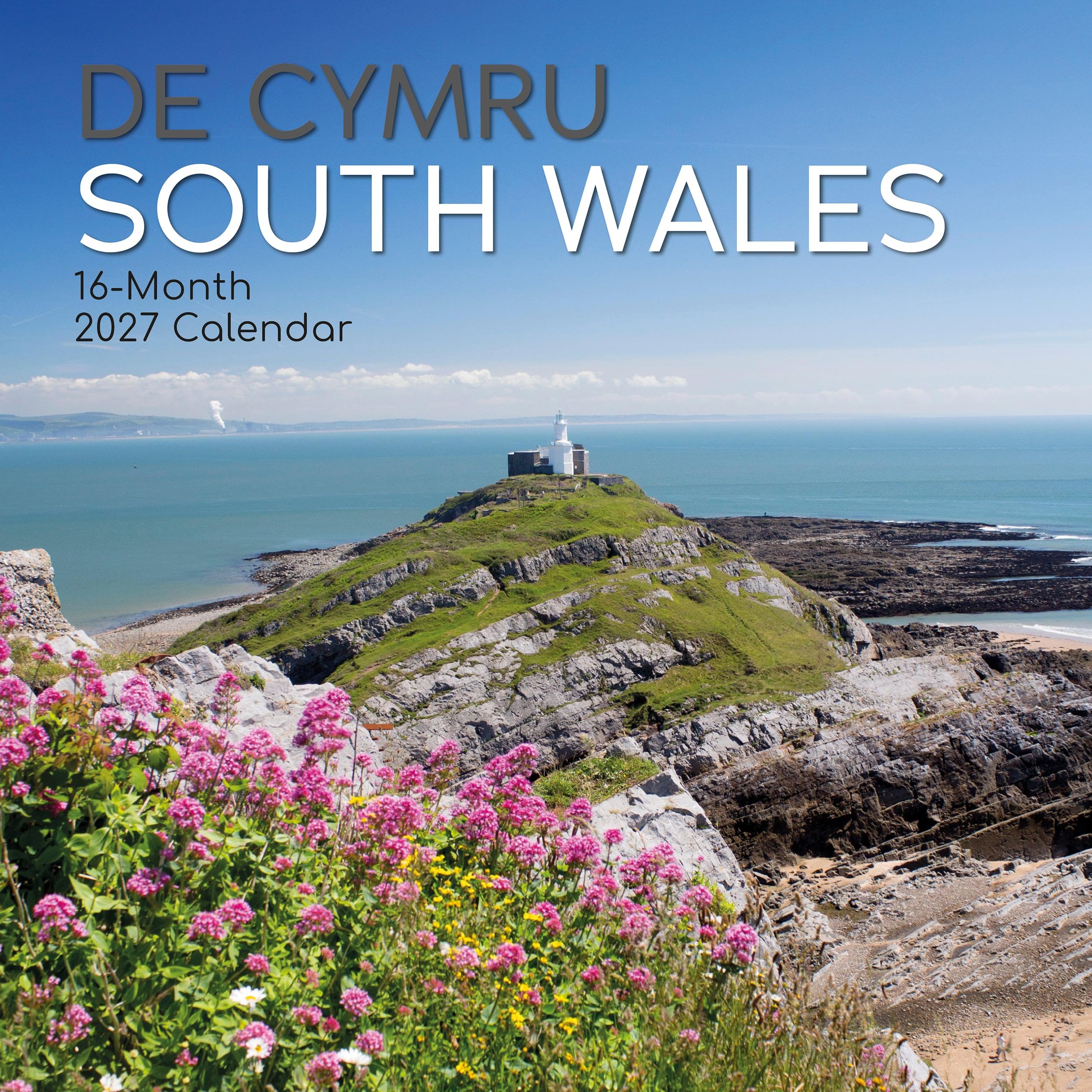 TGSC | Wales (South) 2026-2027 Calendar, 16-Month Square Wall Calendar (Sept 2026-Dec 2027), UK Planner with Southern Wales Landscapes, Home or Office Organiser | 30 x 30 cm