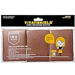 TitanShield (150 Sleeve) Colored Small Japanese Sized Trading Card Sleeves Deck Protector for Yu-Gi-Oh, Cardfight!! Vanguard & More (Copper)