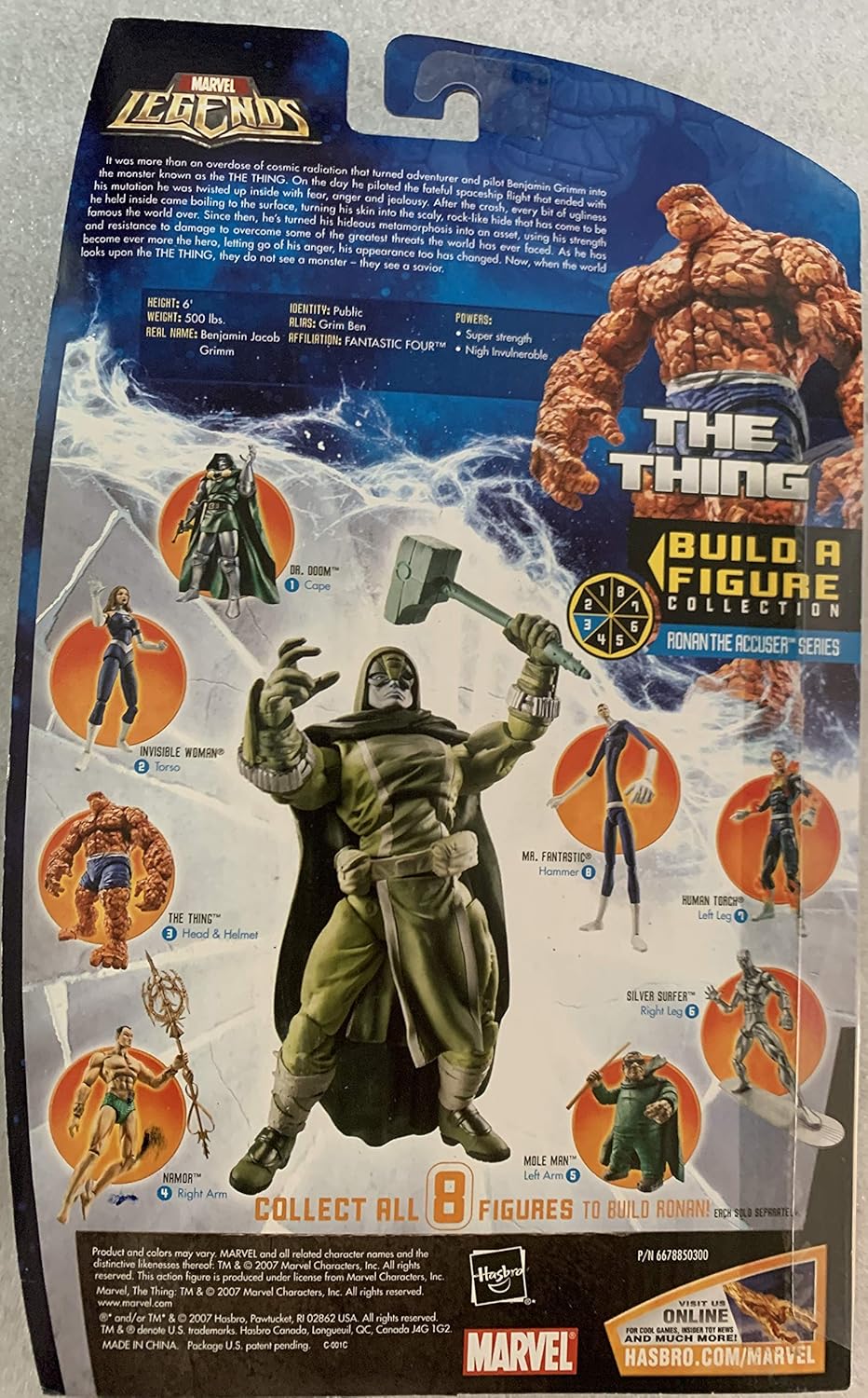 Marvel Fantastic Four Legends Series 1 > Thing Action Figure