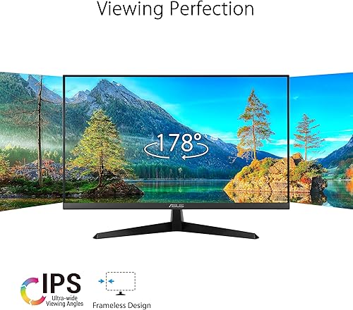 ASUS Eye Care VY279HF — šoninis vaizdas