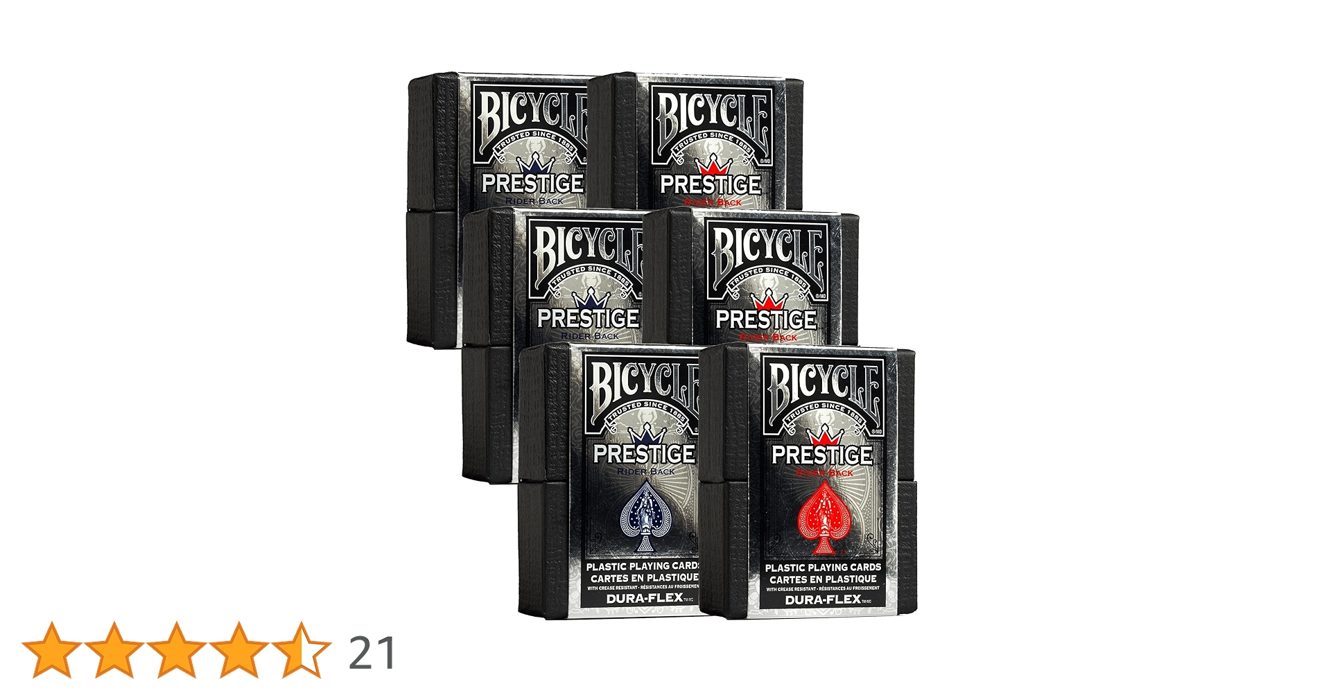 Amazon.co.jp: Bicycle Prestige プラスチックトランプ プラスチック