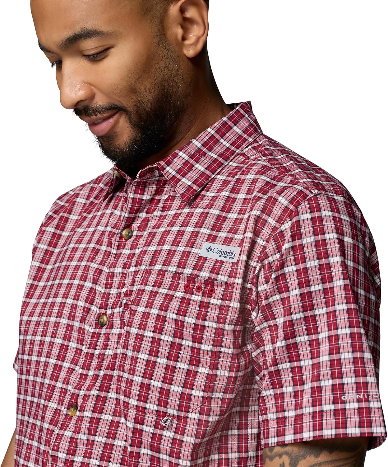 Columbia Men's PFG Harbor Peak Short Sleeve Shirt
