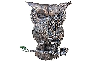 Steampunk Owl: A Feathered Masterpiece of Junkyard Chic
