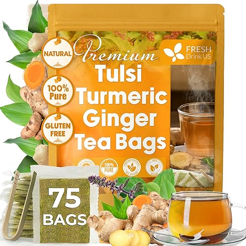 Miniatura 37 de FreshDrinkUS, 135 bolsas de té de cardo mariano premium, 100% natural y puro de semillas de cardo mariano. Té de hierbas con semillas de cardo