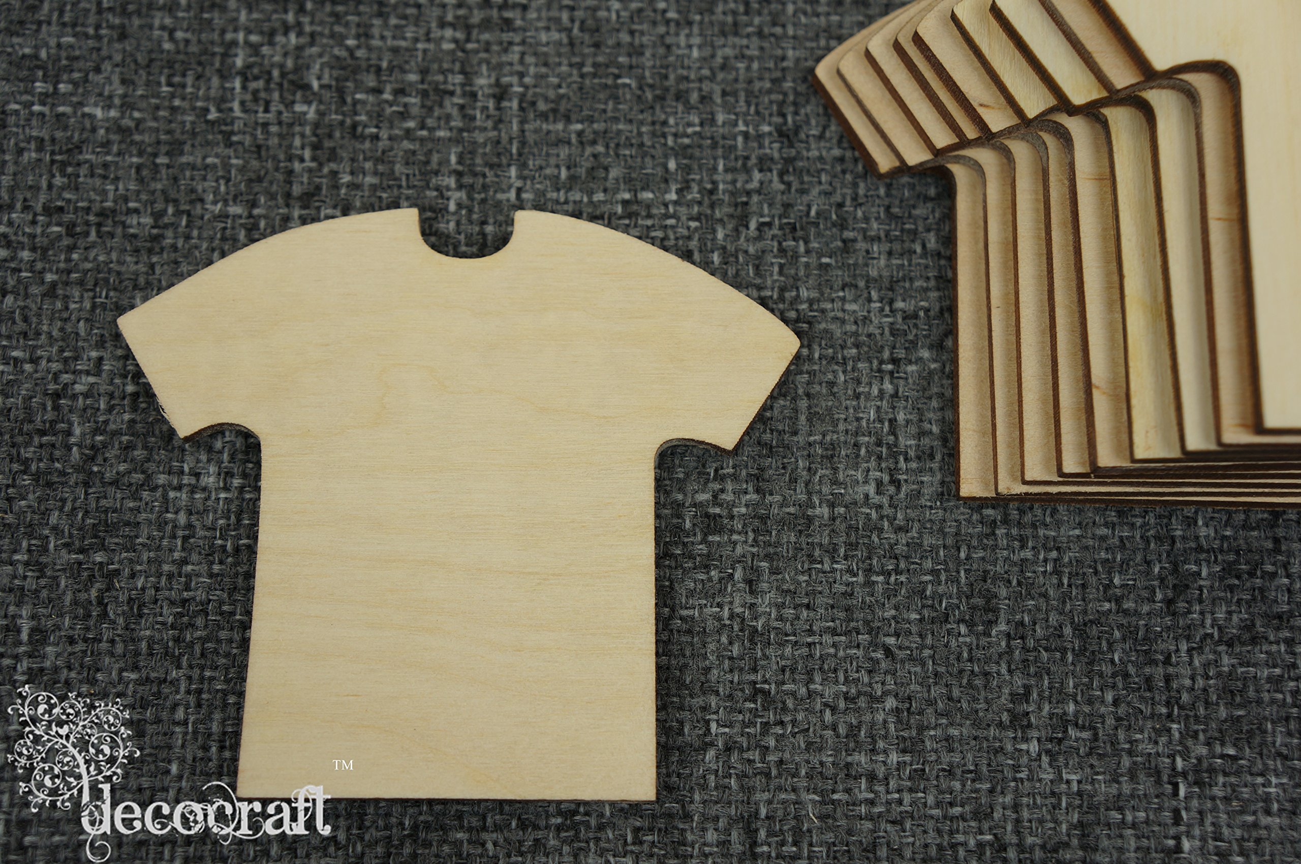 10 Pcs Forme Di Legno Per L'artigianato Artigianali in Targa Vuota