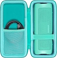 Vista 11 de co2CREA Estuche rígido de repuesto para altavoz Bluetooth BolaButty X-GO C27C IPX5 impermeable (negro)