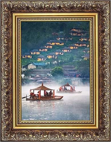 Miniatura 6 de Memory Box Estilo barroco francés adornado barrido estilo antiguo cuadrofotopóster marco 10 "X8"