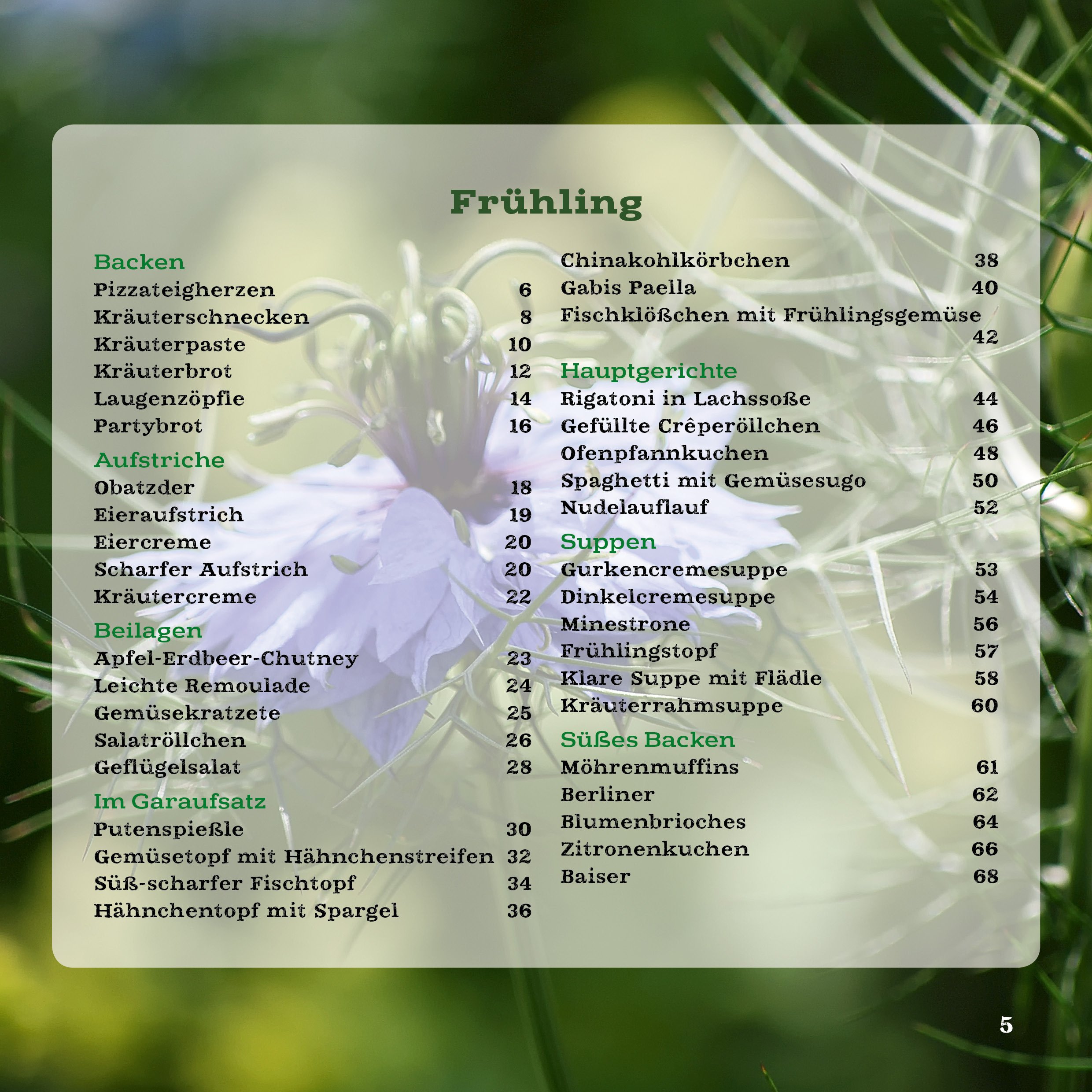 Jahreszeiten Frühjahr / Sommer: Rezepte aus dem Thermomix®