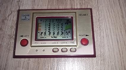 Amazon Co Jp 任天堂 Nintendo Cn 07 ヘルメット Helmet Game Watch ゲーム ウォッチ ゲームウォッチ ゴールドシリーズ アラーム機能あり ゲーム