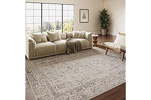 9x12 Rustic Farmhouse Area Rug