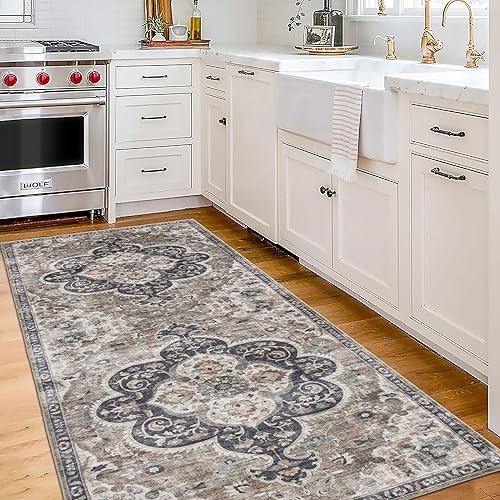 Miniatura 11 de ReaLife Rugs Alfombra Pasillo Lavable a Máquina - Sala de Estar Dormitorio Baño Cocina Entrada Oficina - Acolchada Pelo Bajo Resistente a Manchas