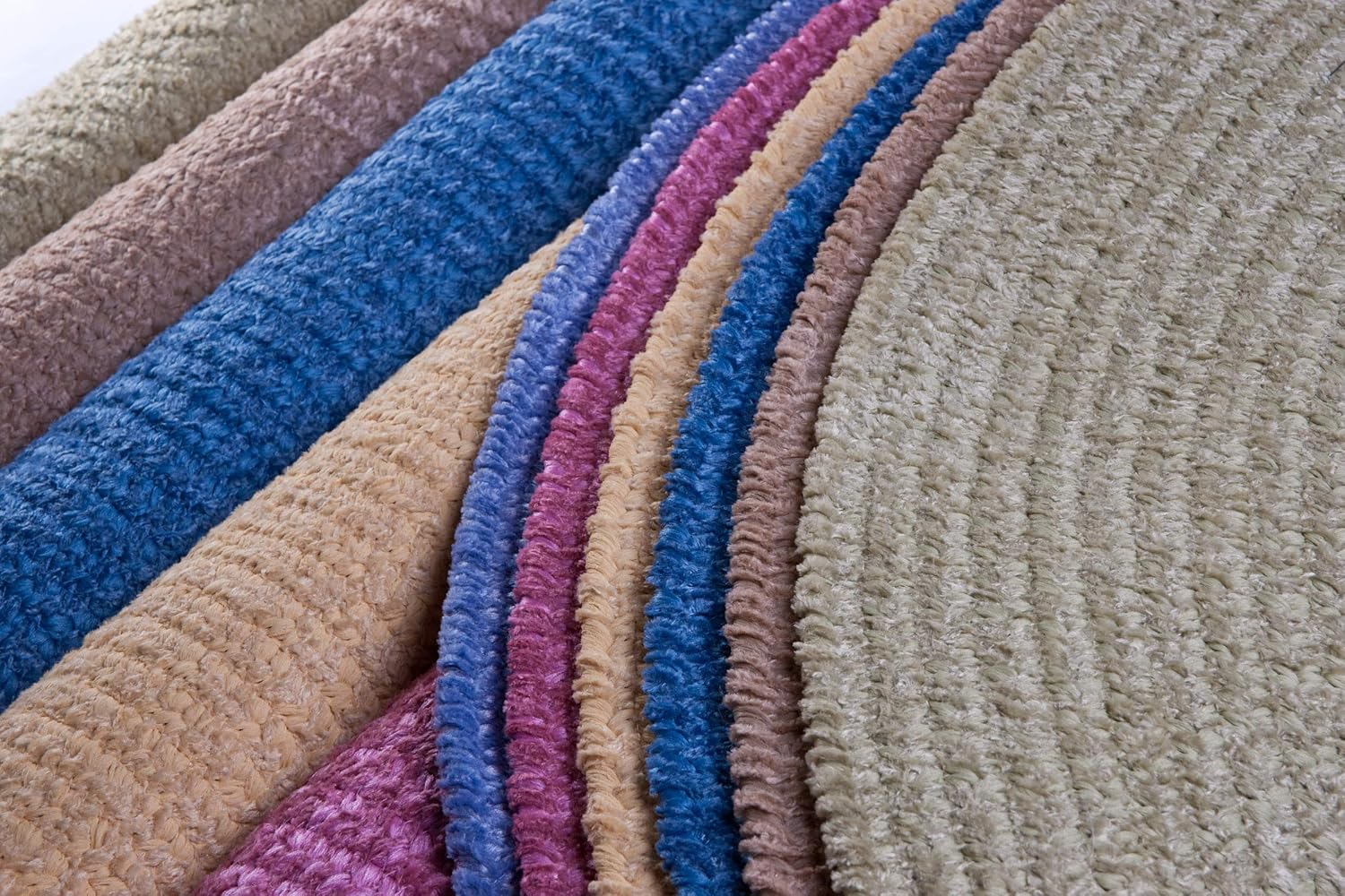 Spring Meadow Rugs, 8' x 8' Round, Amethyst Purple