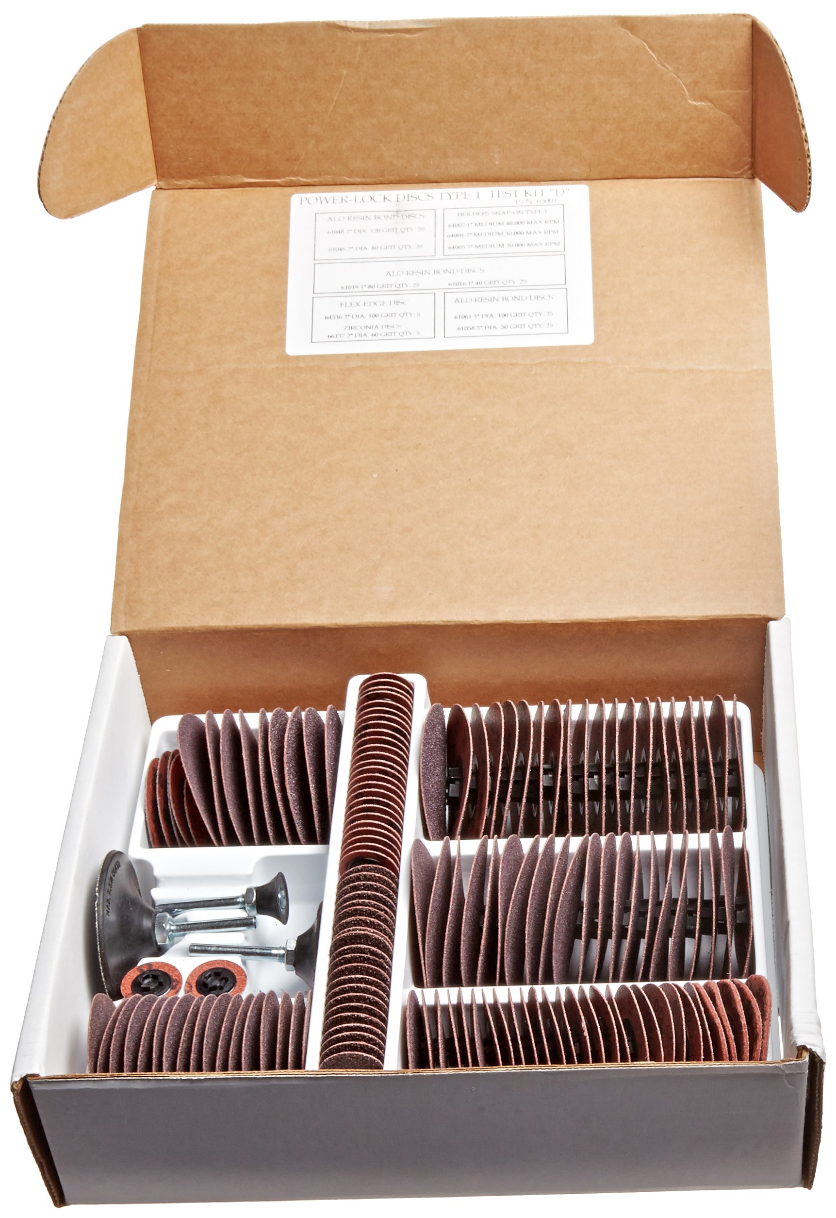 Merit Powerlock Abrasive Disc Test Kit 