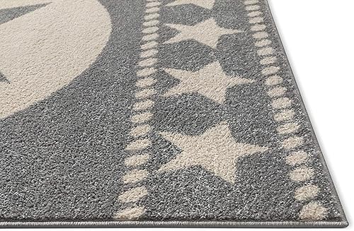 Miniatura 3 de Well Woven Caspian Lone Star - Alfombra gris Texas (7'10" x 9'10")