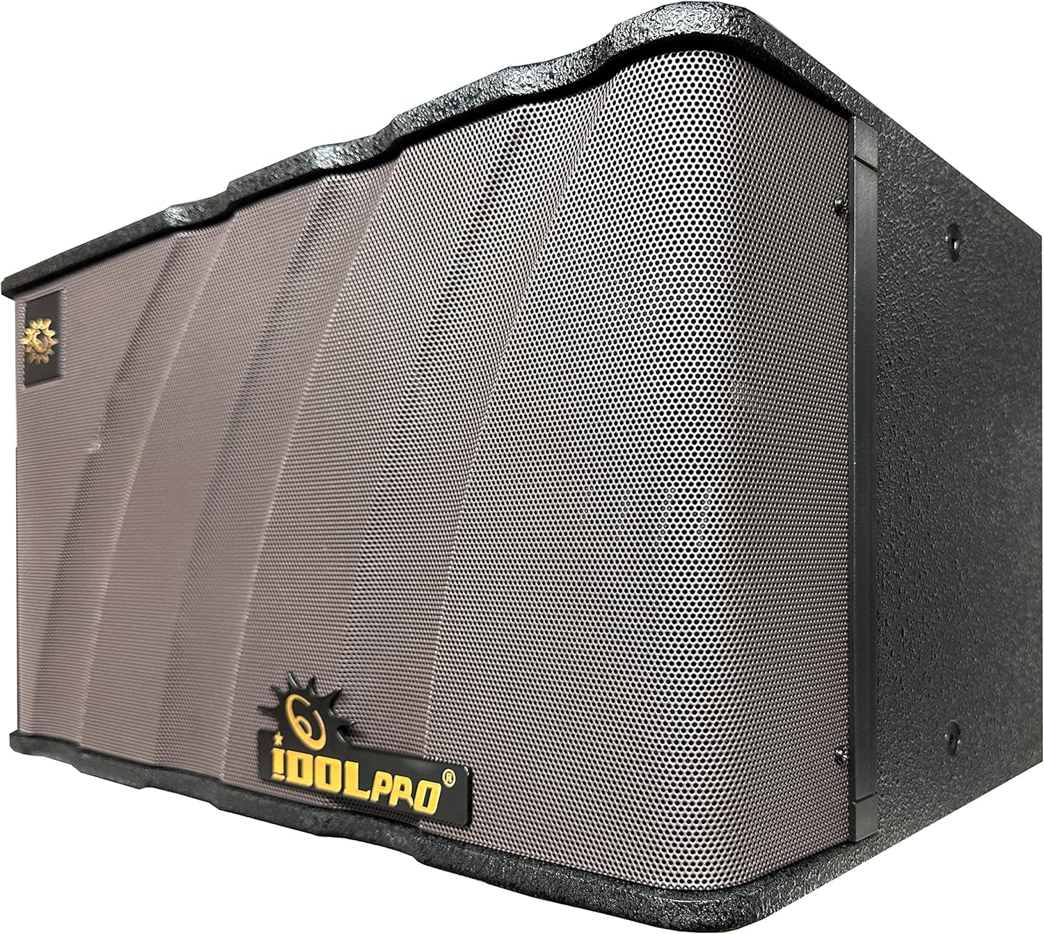 IDOLPRO IPS-680 1000W Professional High Fidelity Vocal Coffee Brown Karaoke Speakers